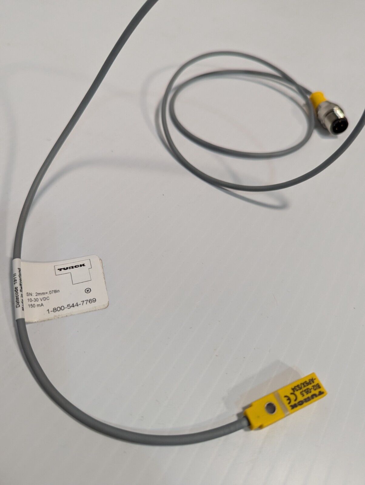 Turck S1613071, BI2-Q5.5-AP6X-1M-RS 4T/S34 inductive proximity sensor -Free Ship