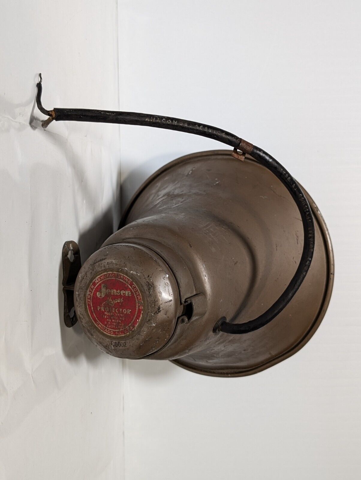 Vintage Jensen Hypex Projector VH-91A-ST-942 Metal Loud Speaker