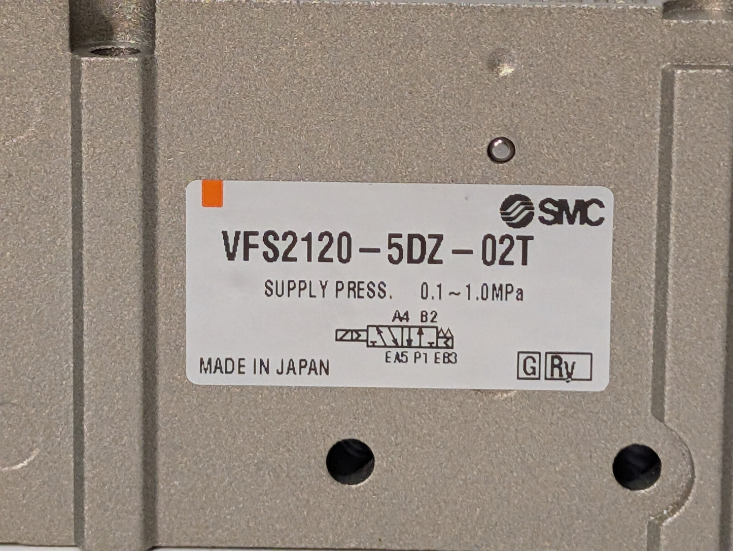 SMC VFS2120-5DZ-02T Solenoid Valve, TVFS2B26, 21-26VDC, VFS2000 Series