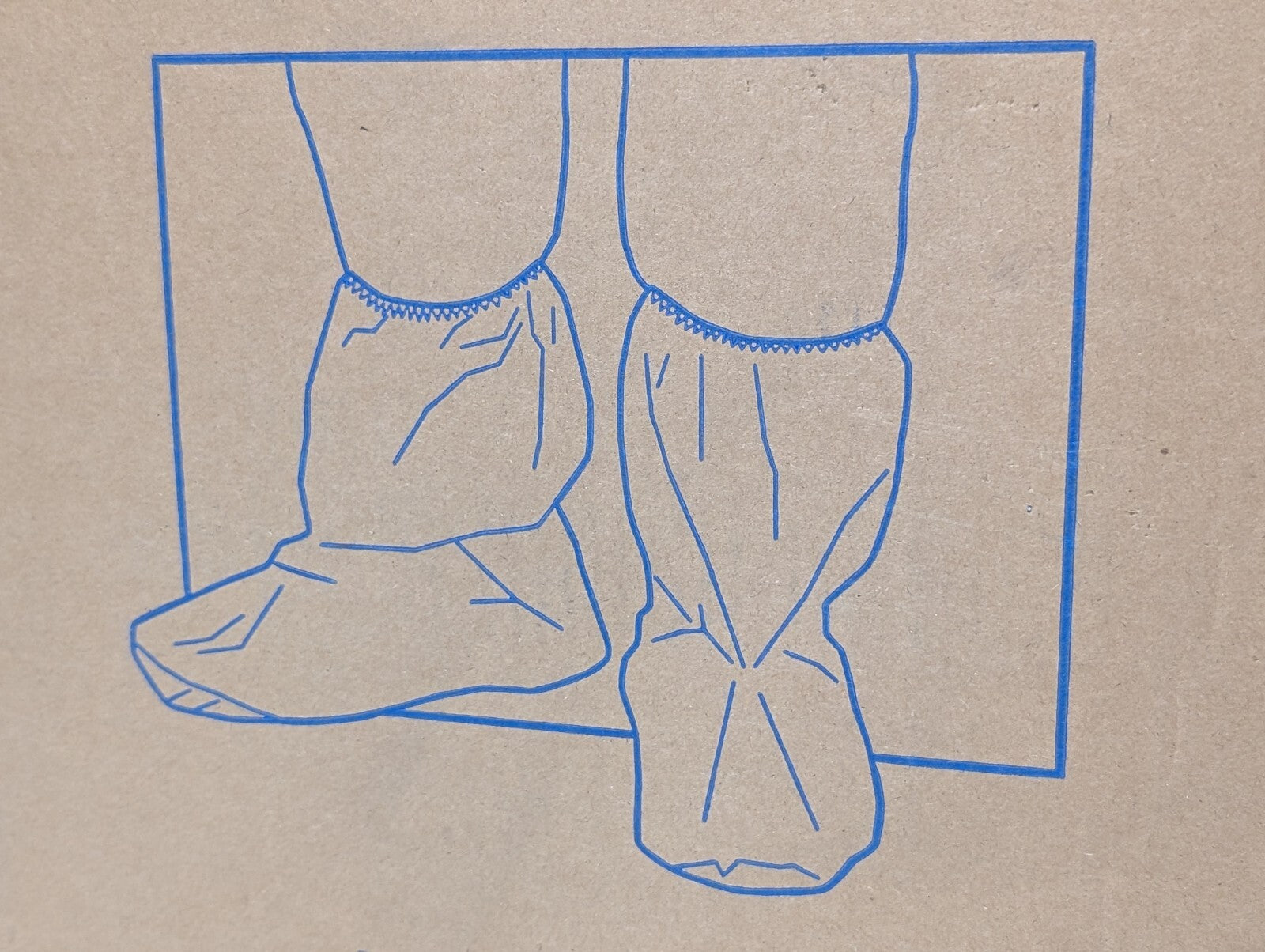 1 Box (Qty 150) Uline S-24020 Skid Resistant Boot Covers, Fit Size 6-11 Boots