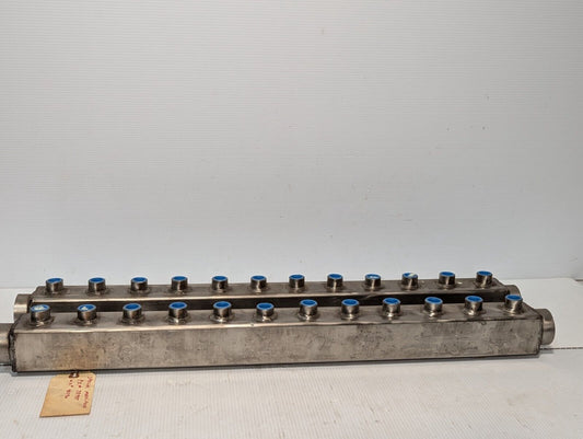 Standard 24-Port Steel Water Manifold - Free Shipping+Returns