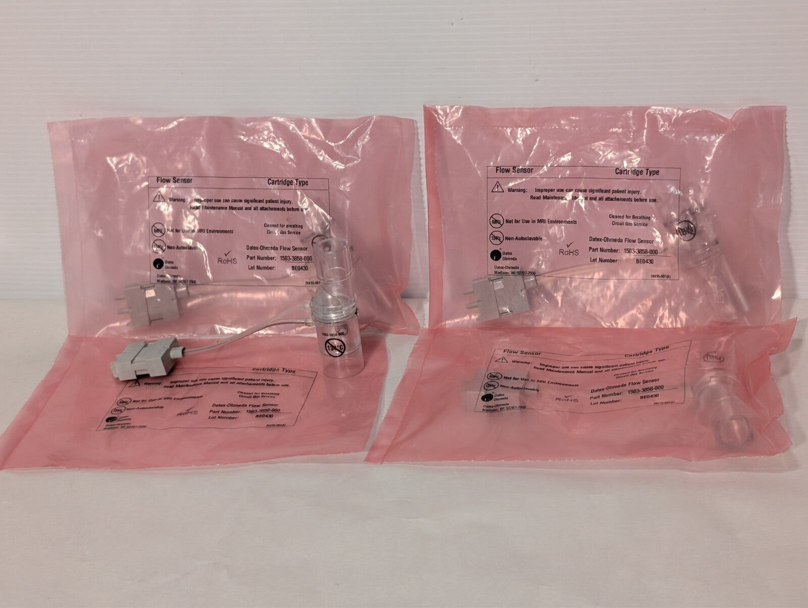 (1) NEW Datex Ohmeda Flow Sensor Part # 1503-3856-000 OEM
