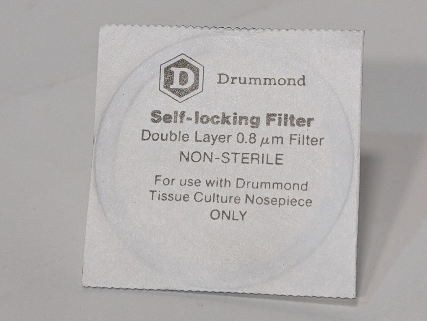 [3] NEW Drummond 4-000-051 Self Locking Filter Double Layer