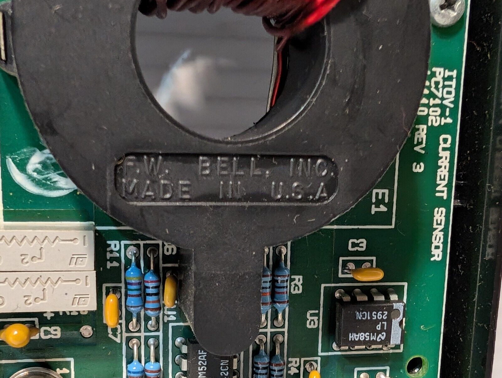 Tektronix ITOV-1 Non-Contact AC/DC Current Sensor+Returns