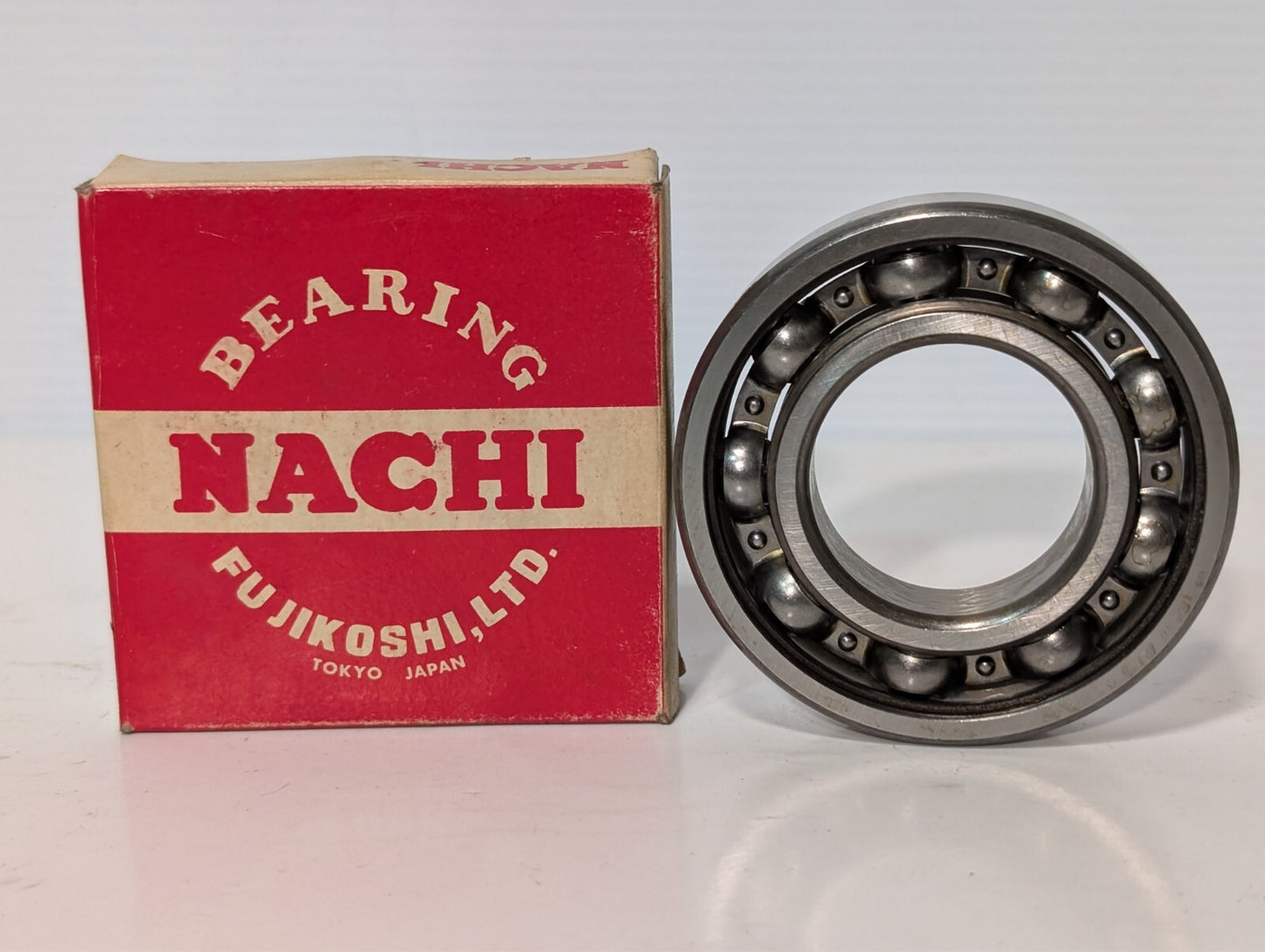 (2) Nachi 6208 X Deep Groove Radial Ball Bearings