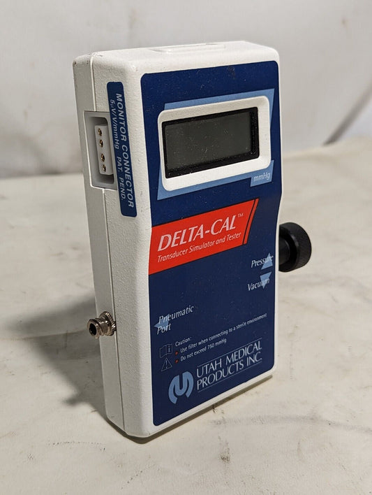 Utah Medical Delta-Cal 650-950 transducer simulator and tester