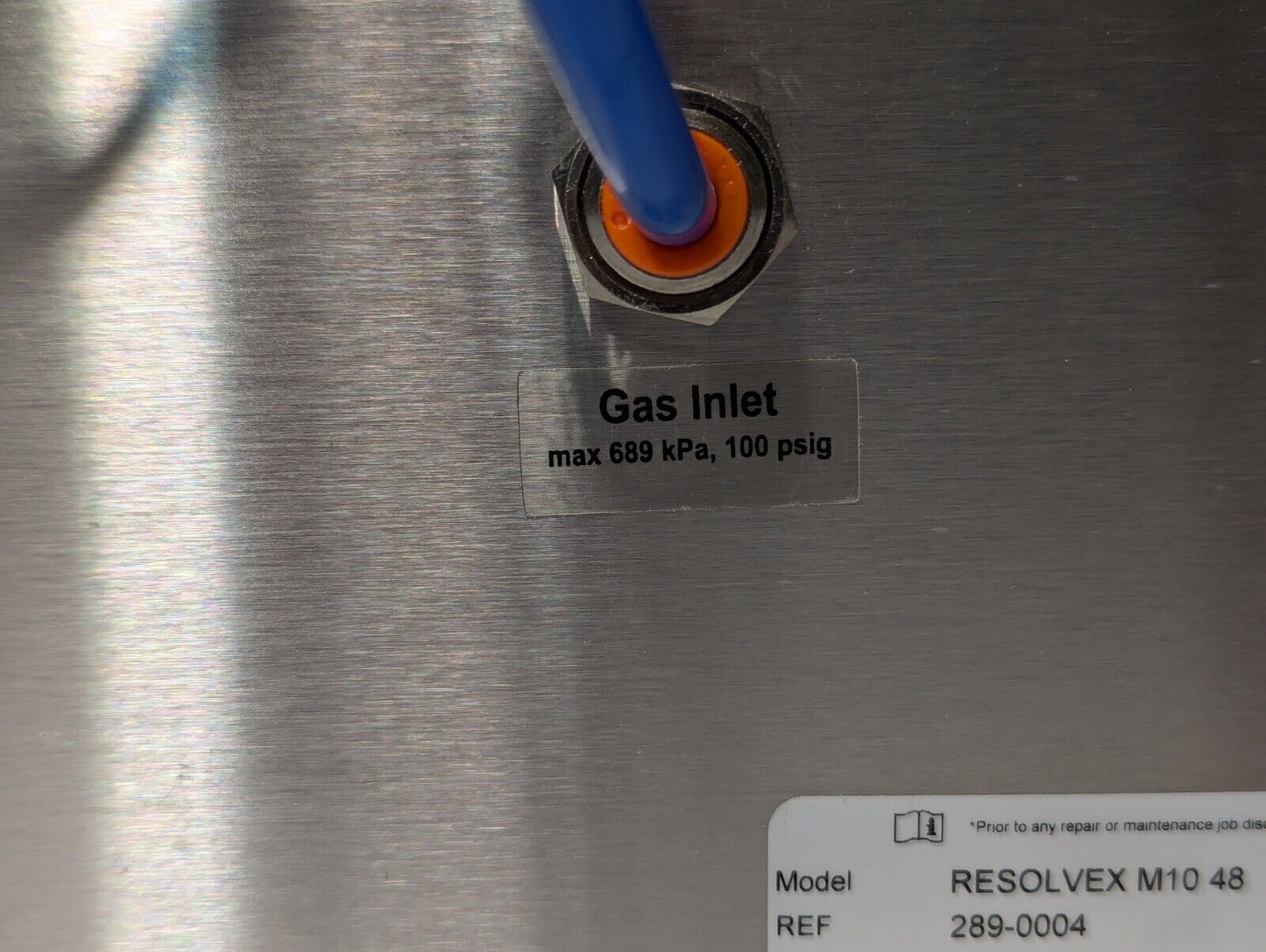 Tecan 289-0004 ResolveX M10 Manual Positive Pressure Processor, 48 Positions