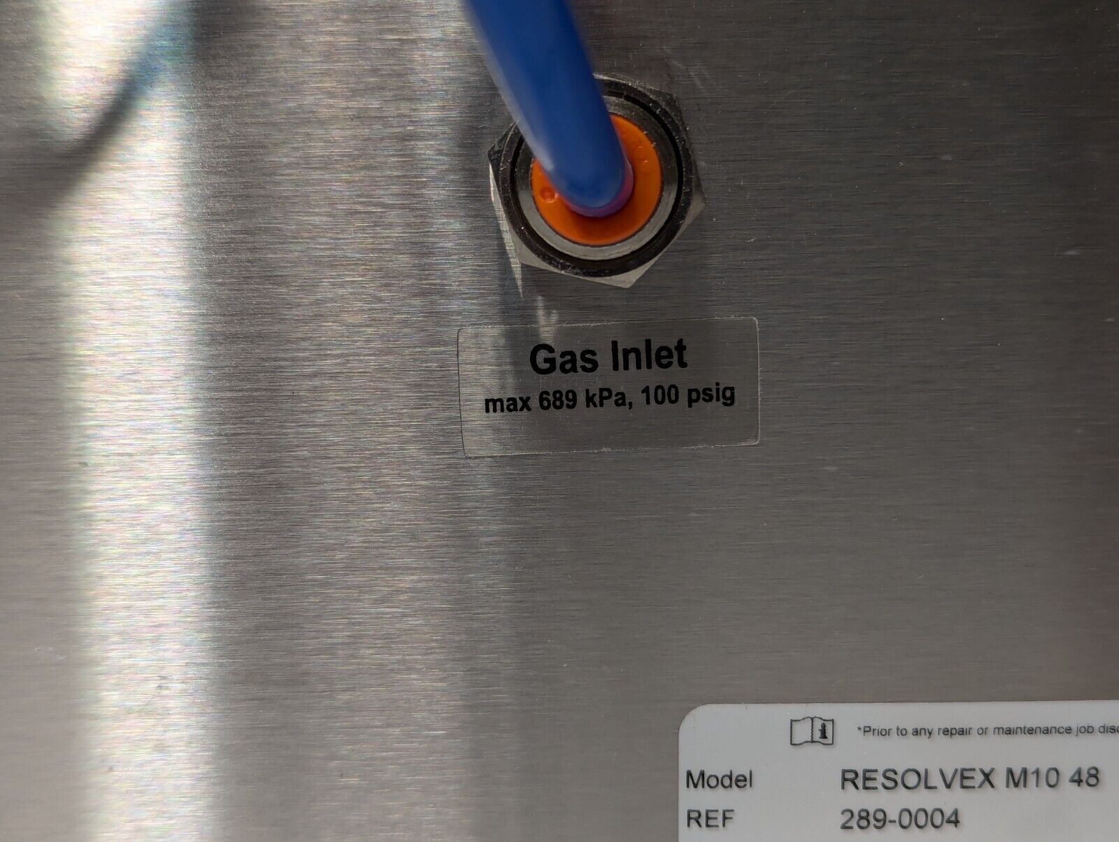 Tecan 289-0004 ResolveX M10 Manual Positive Pressure Processor, 48 Positions