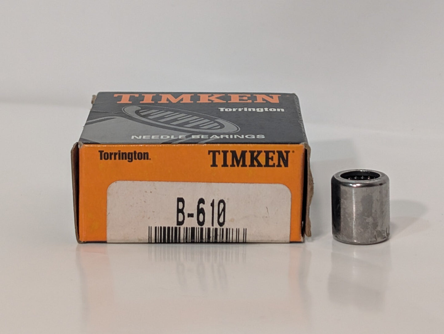 [3] Timken B-610 Needle Roller Bearings .562 OD x .375 ID x .500 W Torrington