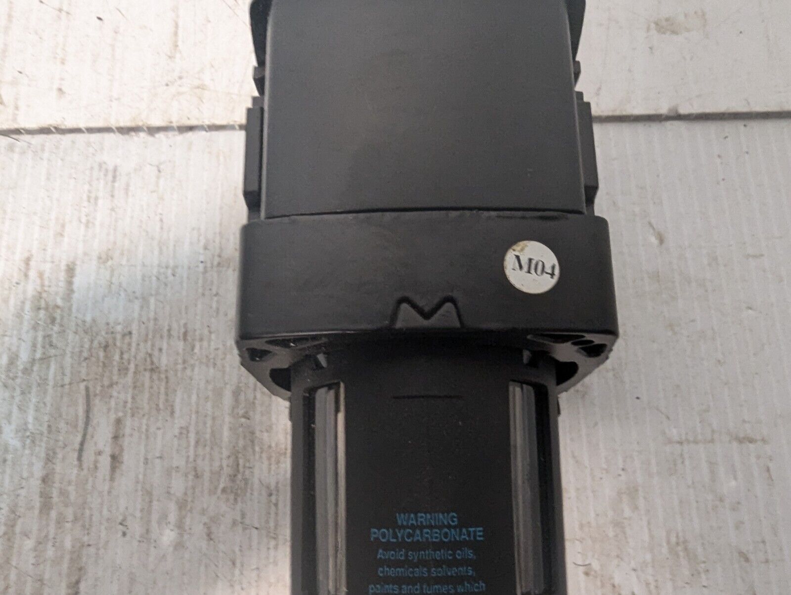 Wilkerson F28-04-SK00 Air Particulate Filter PC Bowl, 5 micron, 150psi, 1/2" NPT