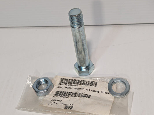 3915-13-000-2003 23595T19 Threaded Wheel Axle - Free Shipping