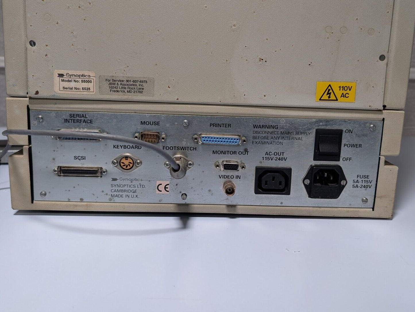 Synoptics 55000 Protos Plus Colony Counting / Chromogenic Identification System