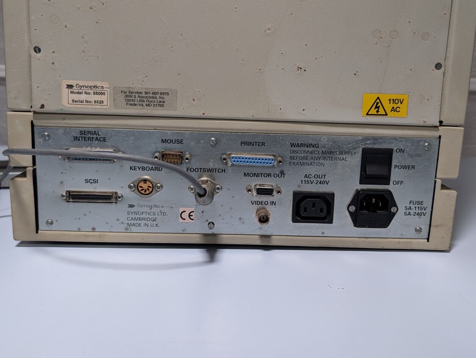 Synoptics 55000 Protos Plus Colony Counting / Chromogenic Identification System