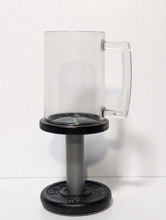 90's Vintage Beerbell Dumbell Novelty Beer Mug