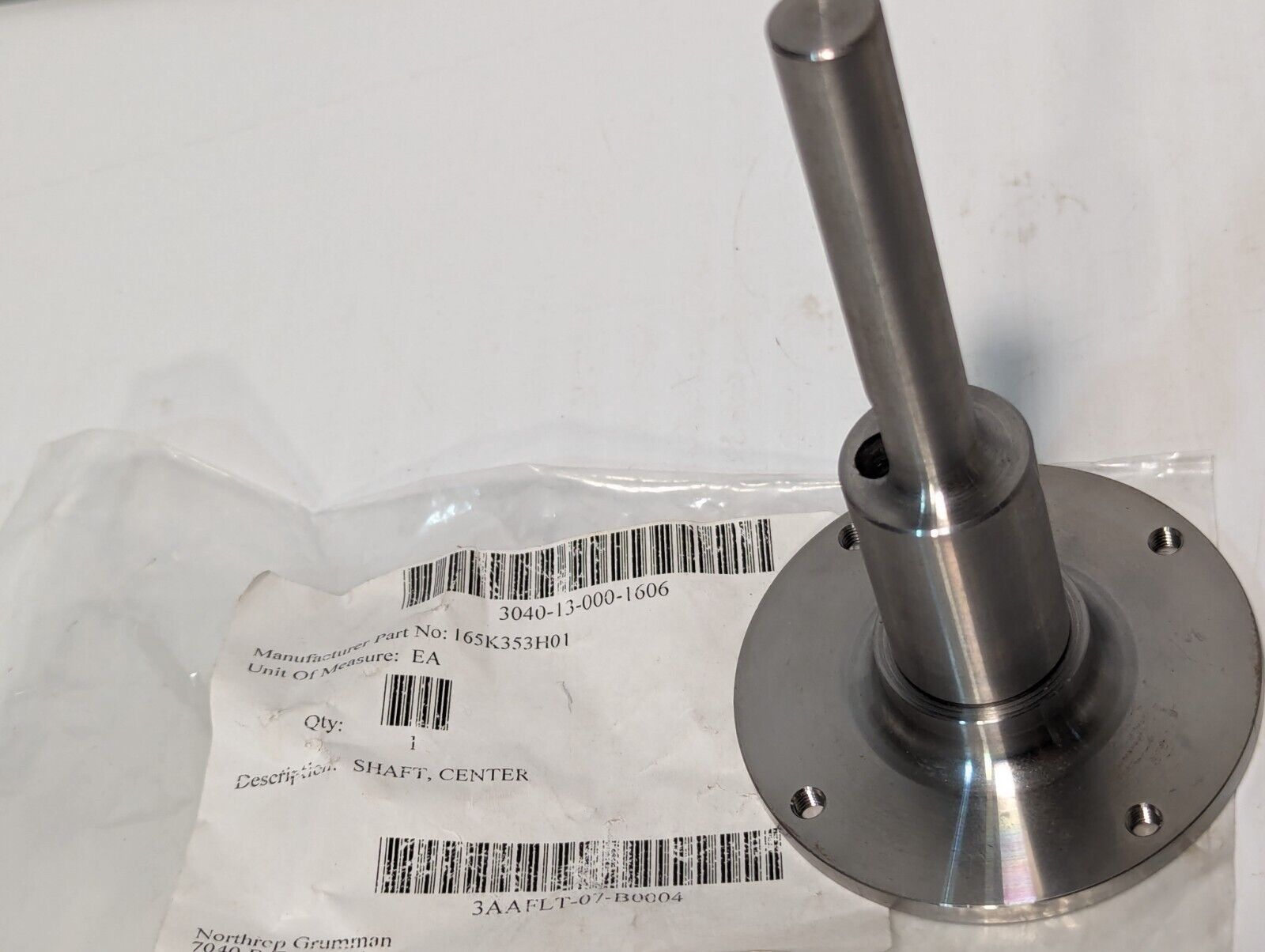 Nordex Shaft Center 165K353H01 - Free Shipping