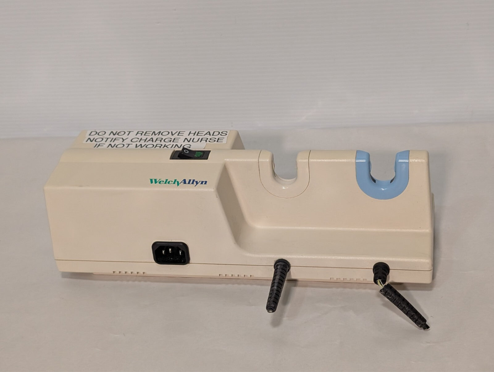 Welch Allyn 767 Series Transformer with otoscope cables cut as pictured