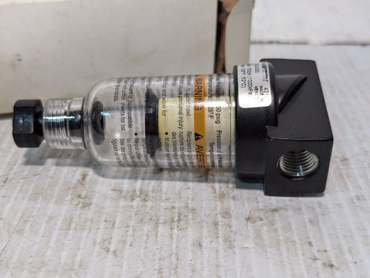 Wilkerson F03-02-000 Pneumatic Particulate Filter - Free Shipping