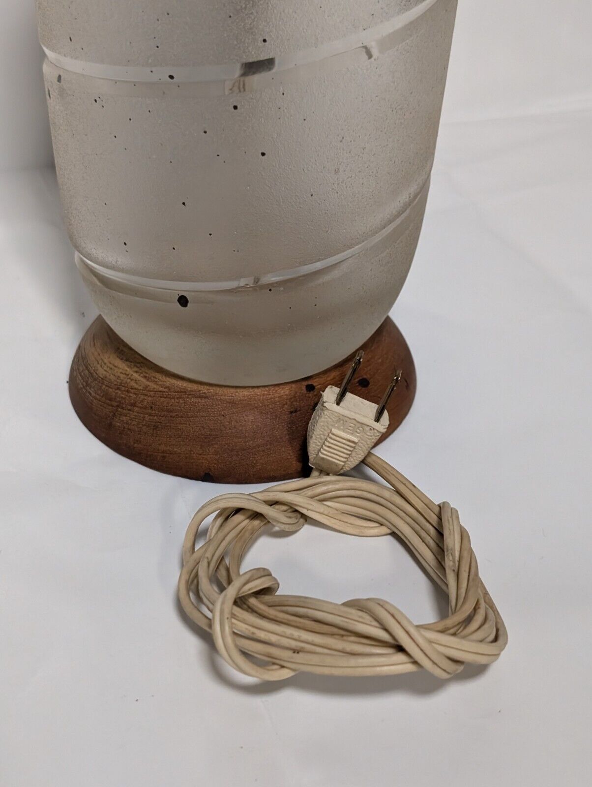 Table Lamp, 22" Tall x 4.5" Diameter at Widest Point - Does Not Include a Shade