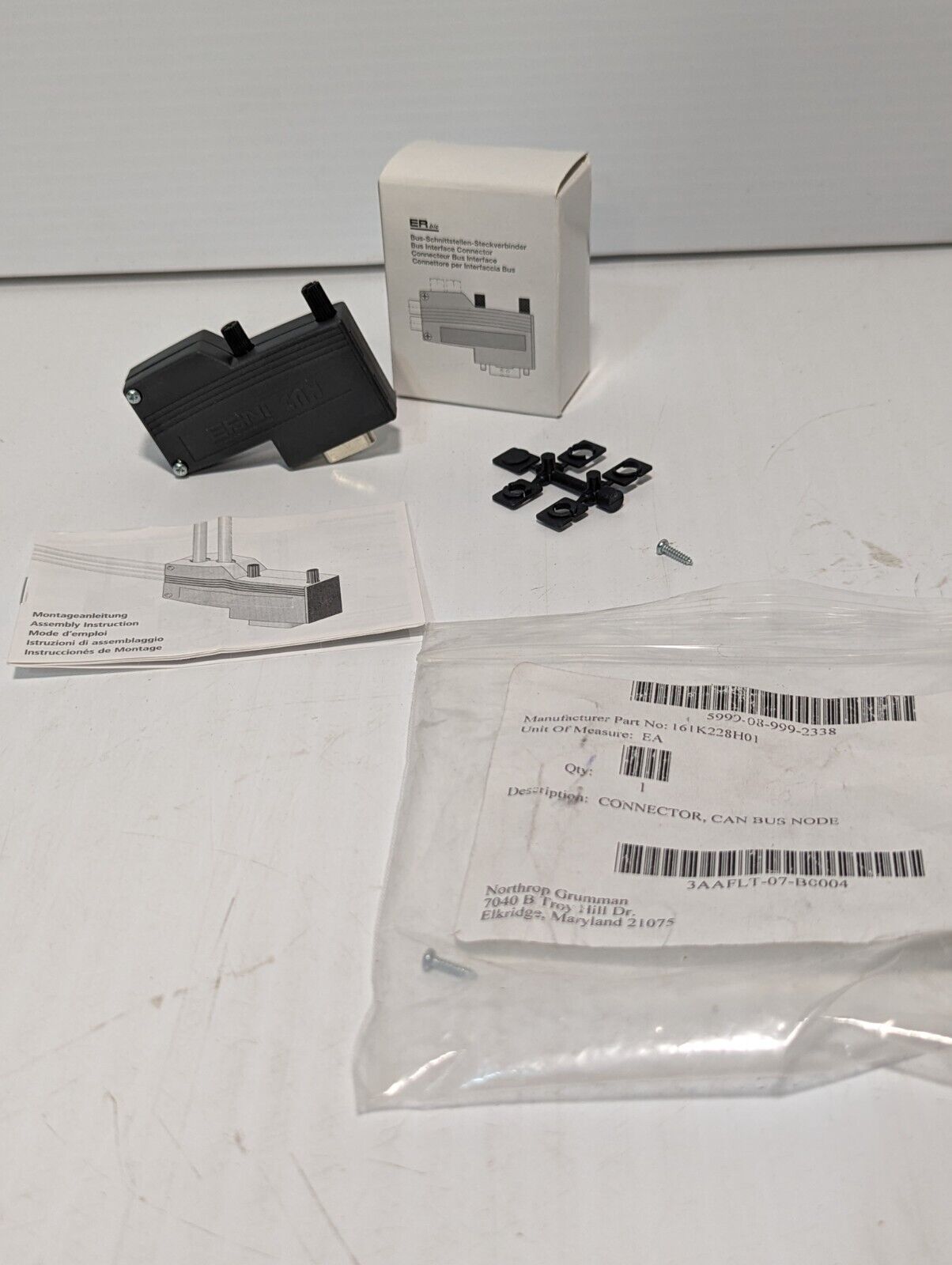 ERNI EPM-T950.1A 459601 CAN-BUS INTERFACE CONNECTOR - Free Shipping