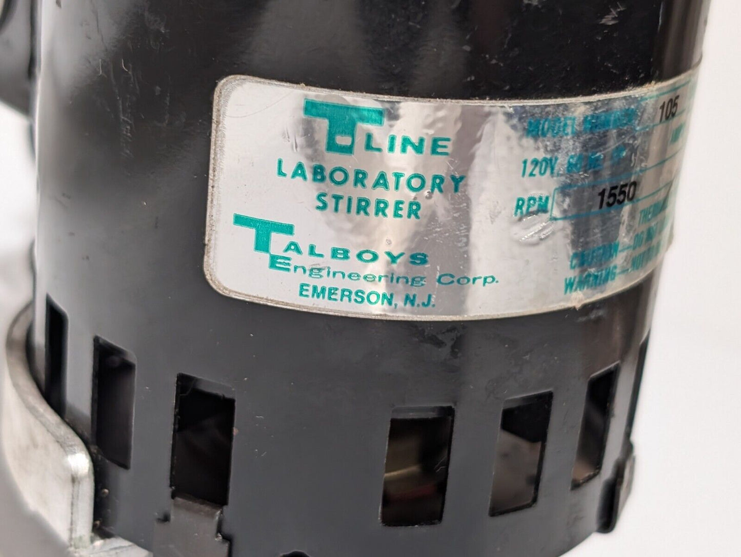 Talboys T-Line Model 105 Laboratory Stirrer Overhead Mixer, 1550 RPM, 1/80hp