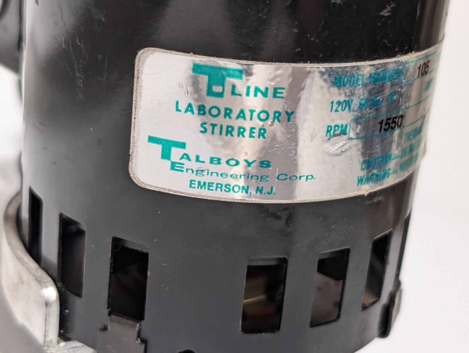 Talboys T-Line Model 105 Laboratory Stirrer Overhead Mixer, 1550 RPM, 1/80hp