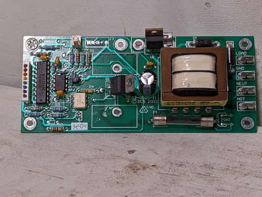 VWR/Shel Lab 32-0100-11 power supply board, missing heat sink, DCS