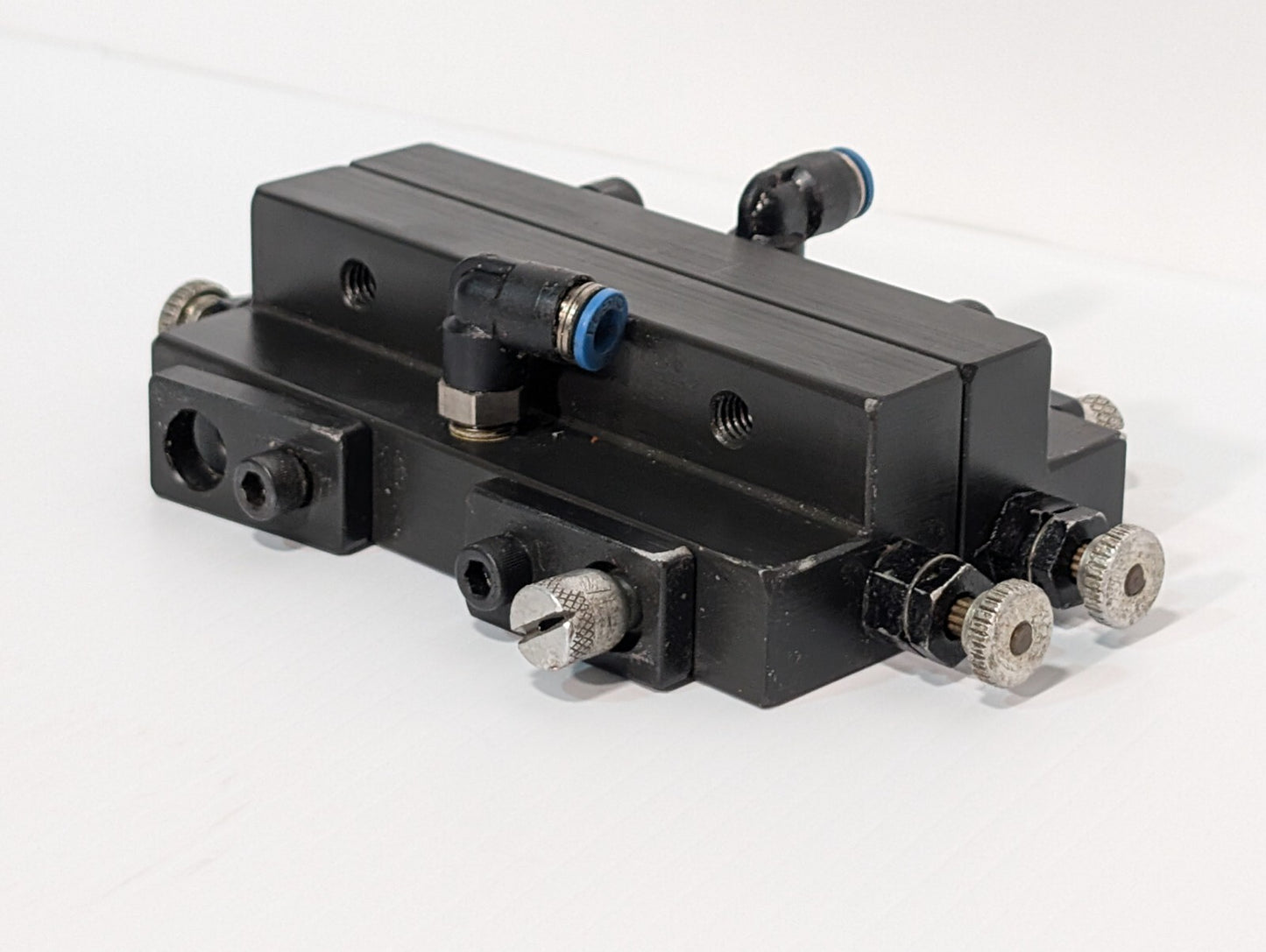 Solenoid Manifold Valve, 6.5", unlabeled and no markings