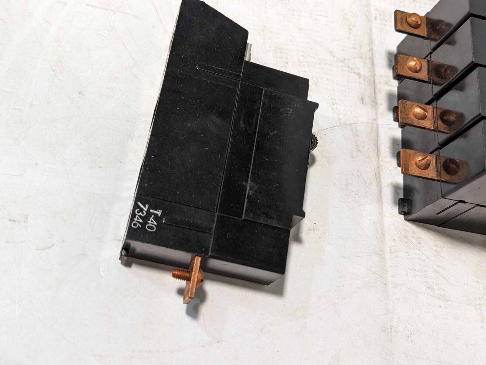 Box Of 5 Heinemann X0411 50A Circuit Breakers, 120/240VAC, 1 Pole