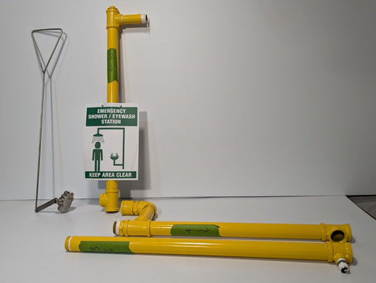 Uline H-6697 Emergency Shower/Eyewash Station, Plastic - Free Shipping