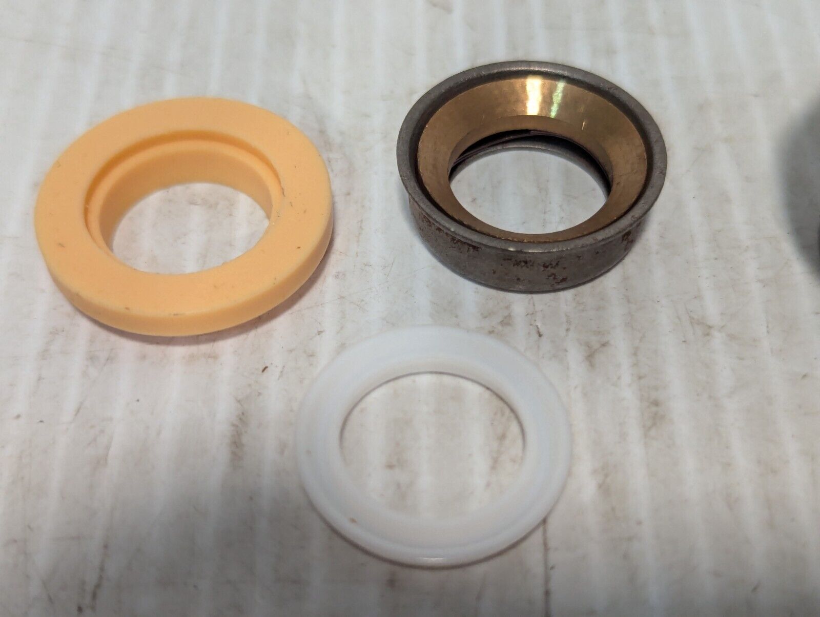 Lot of 2 Miller 051-KR014-63 Hydraulic Cylinder Piston Rod Seal,  5/8" Dia. Rod