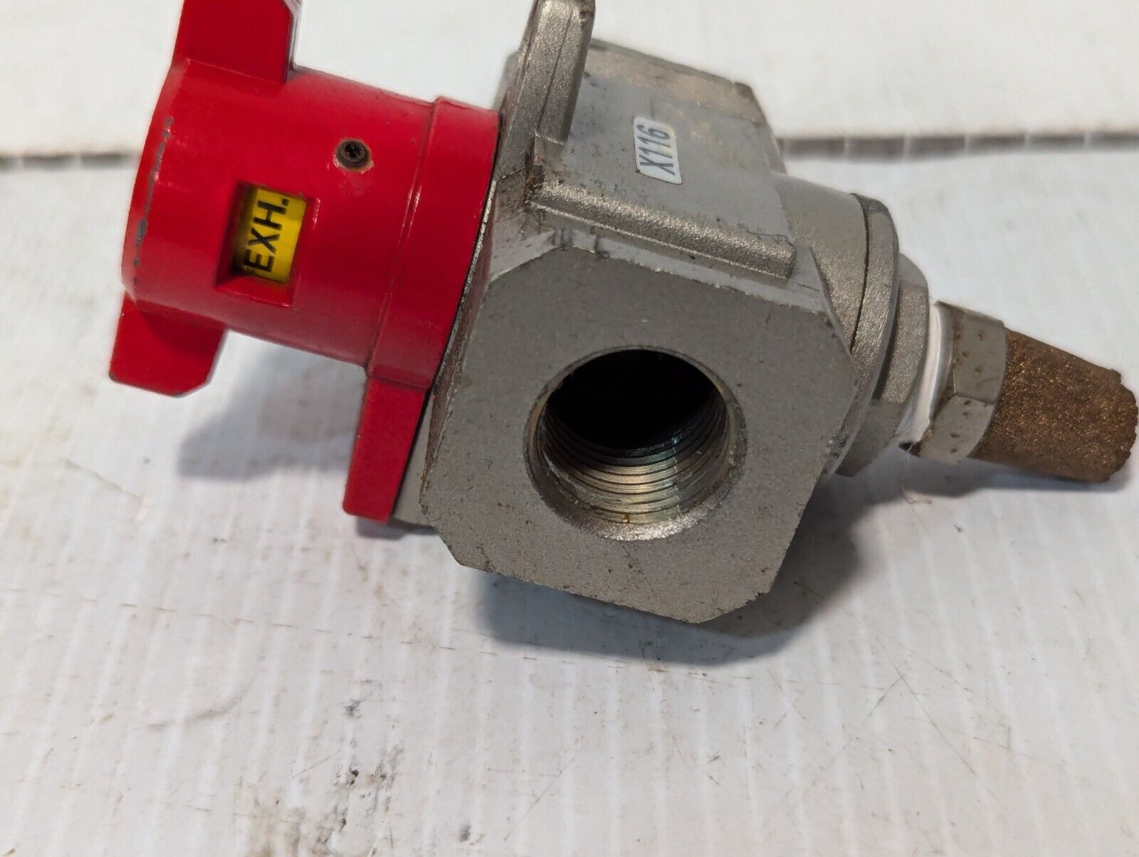 SMC Model: NVHS4500 3-Way Valve, X116, Max 145PSI, Made in Japan - Free Shipping