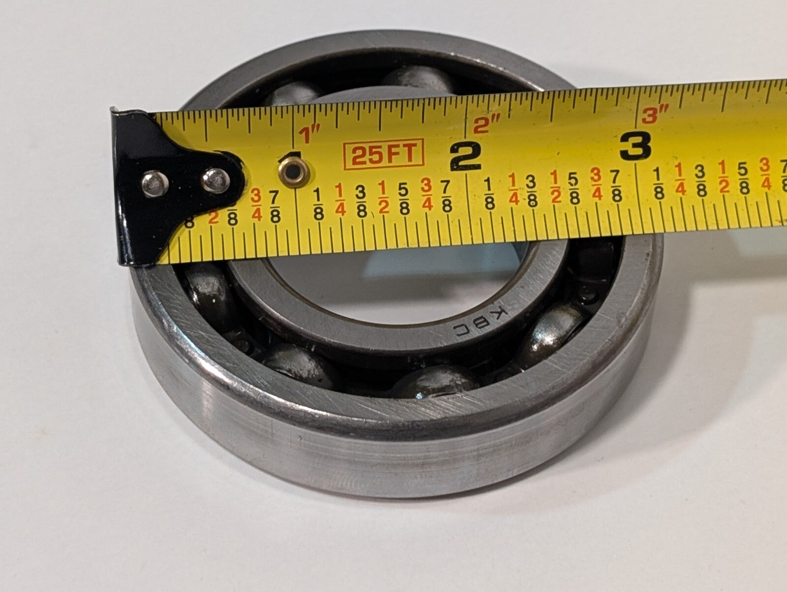 (3) KBC 6208 C3 Deep Groove Ball Bearing 40x80x18