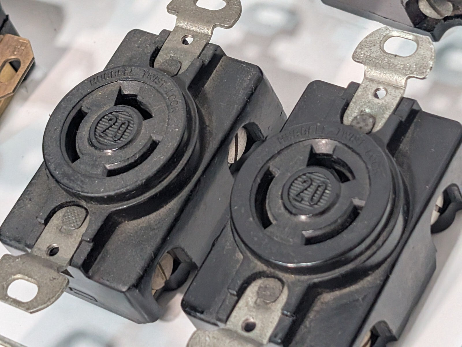 (25) Electrical Plugs Incl. NEMA L-18-20-R