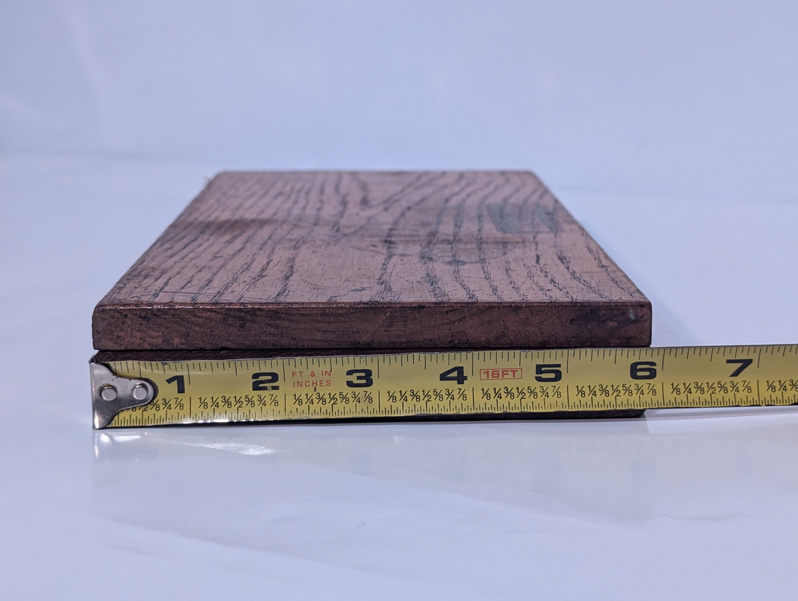 Vintage Starrett Machinist Gauge Blocks Measuring Tools Gage Set Wood Case, USA