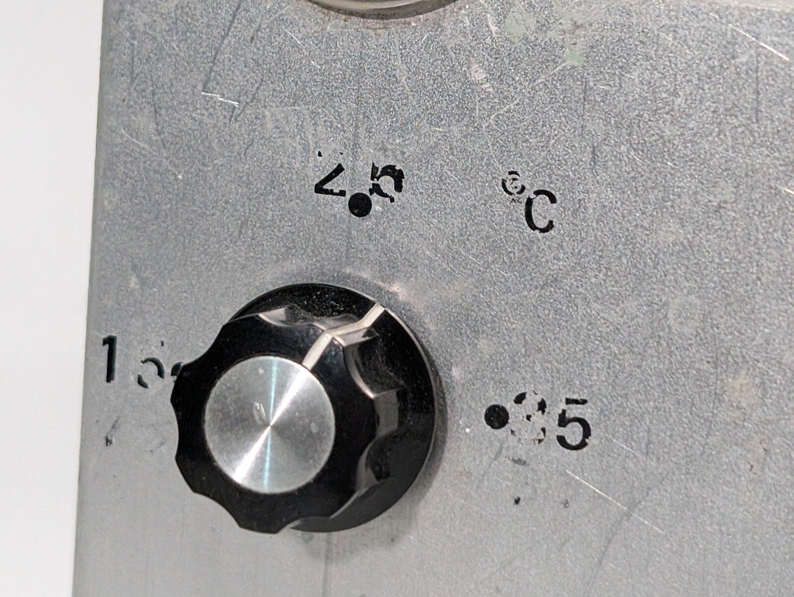 Unidentified Control Panel Box Offset Dial, pH Dip Switches, Volts/ Temp, Toggle