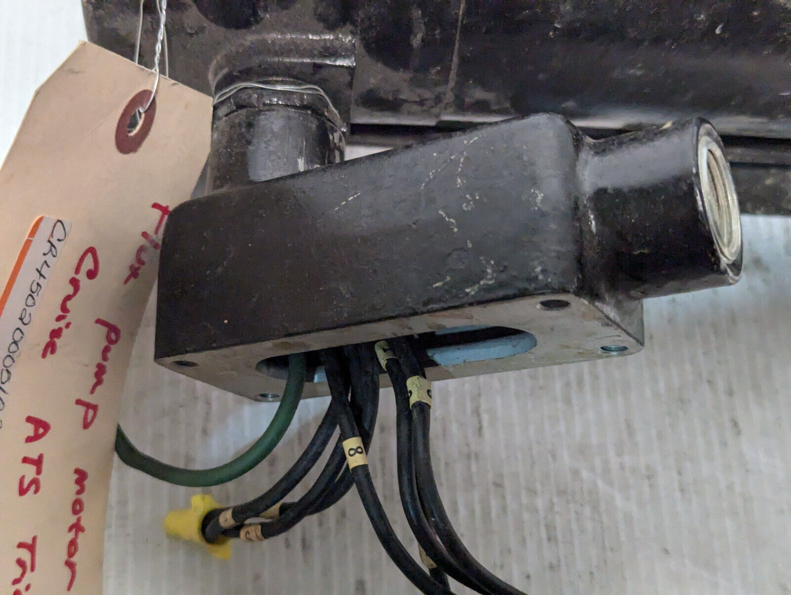 Motor Appliance Corporation 4502-000-5102 Flux Pump Motor Cruise ATS Tricoil