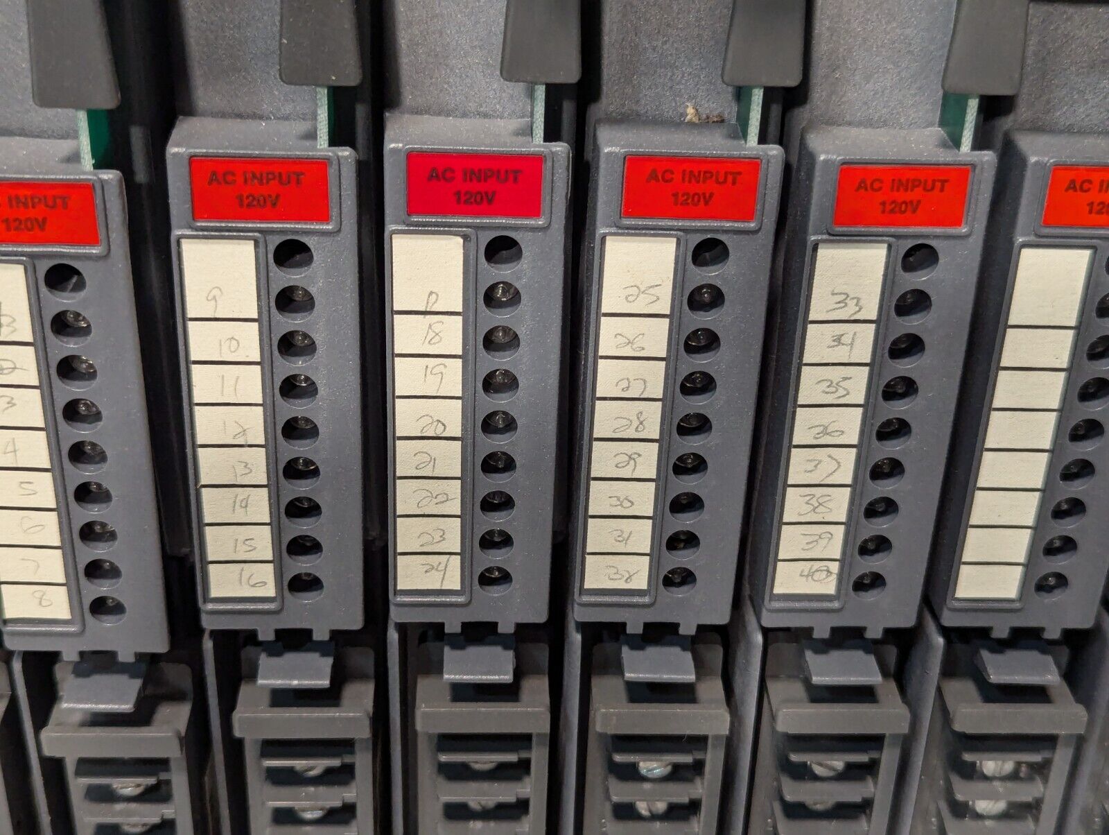 AB Bulletin 1771AD 16 Slot I/O Chassis w/Modules and PLC-2/15 Controller