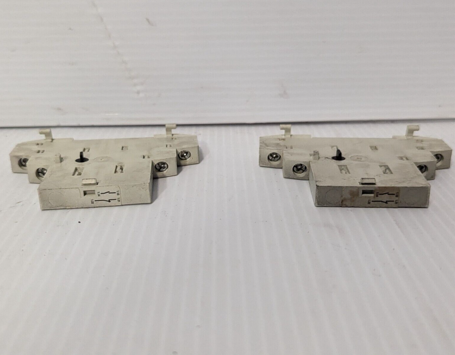 Lot of 2: Eaton XTPAXSA11 Side Starter Mount Auxiliary Contact -Free Shipping