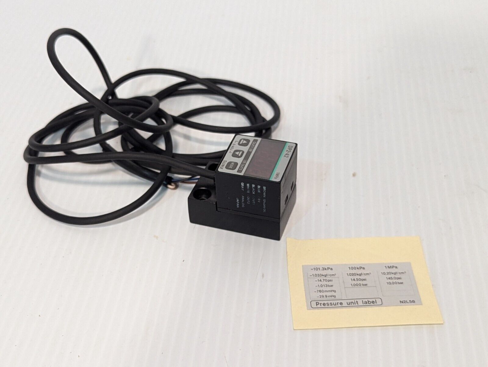 SUNX DP2-42 High Performance Digital Pressure Switch, UDP242 (upto 1.000 Mpa)