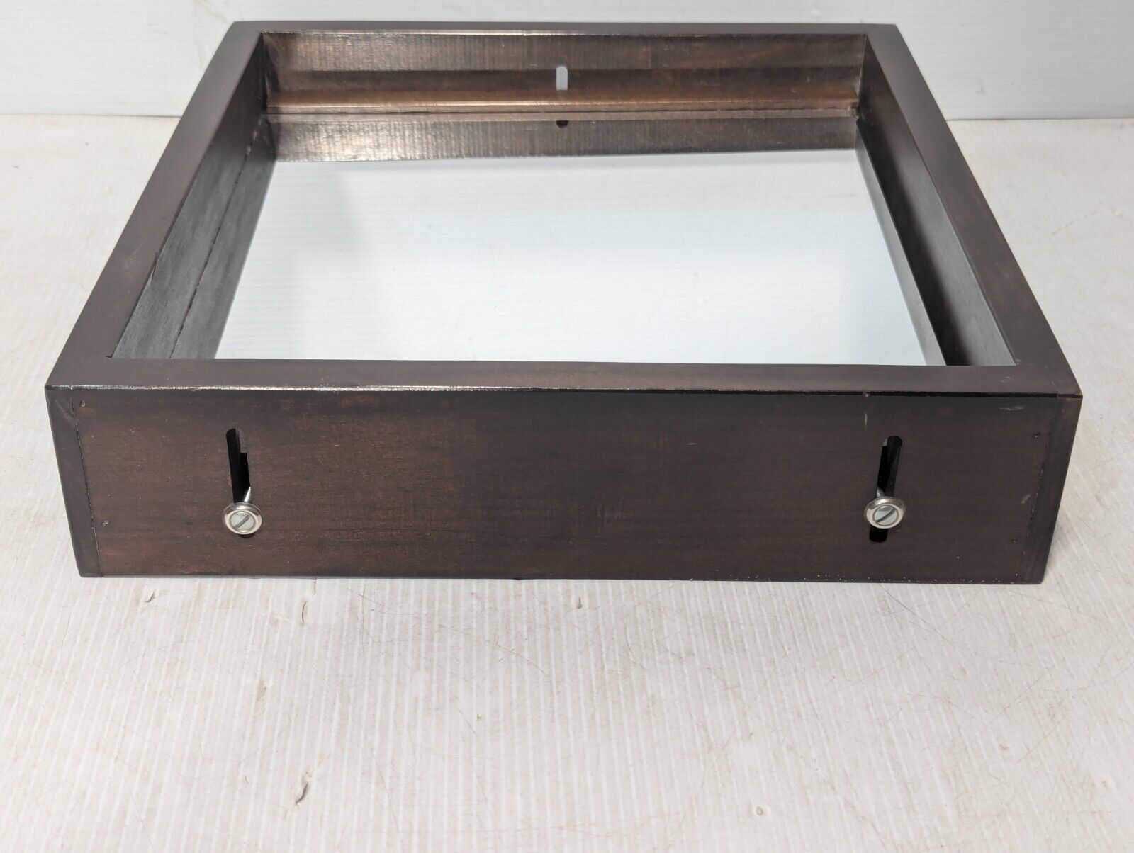 Adjustable-Depth Shadow Box, 14.5" x 13.5" x 3" - Free Shipping