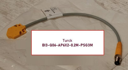 Turck BI3-Q06-AP6X2-0.2M-PSG3M Inductive Proximity Sensor, S1620185