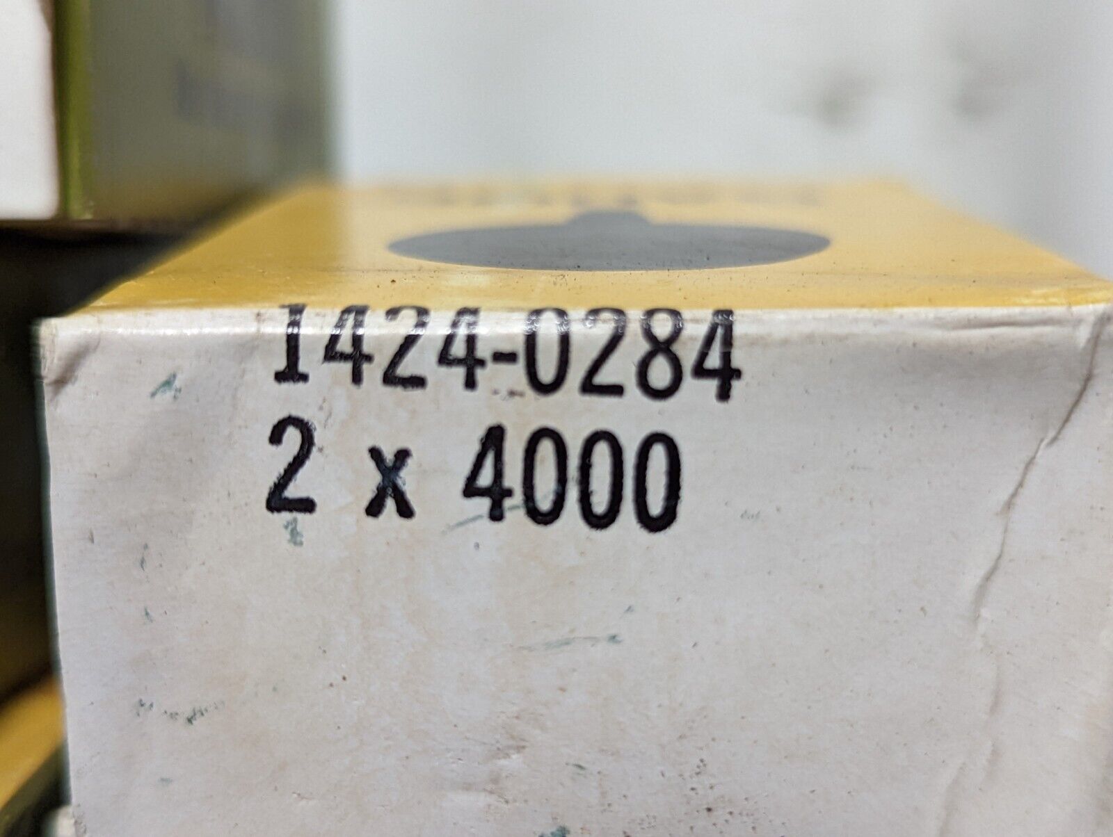 Victor 1424-0284 gauge, 0-4000 PSIG, 2 inch diameter