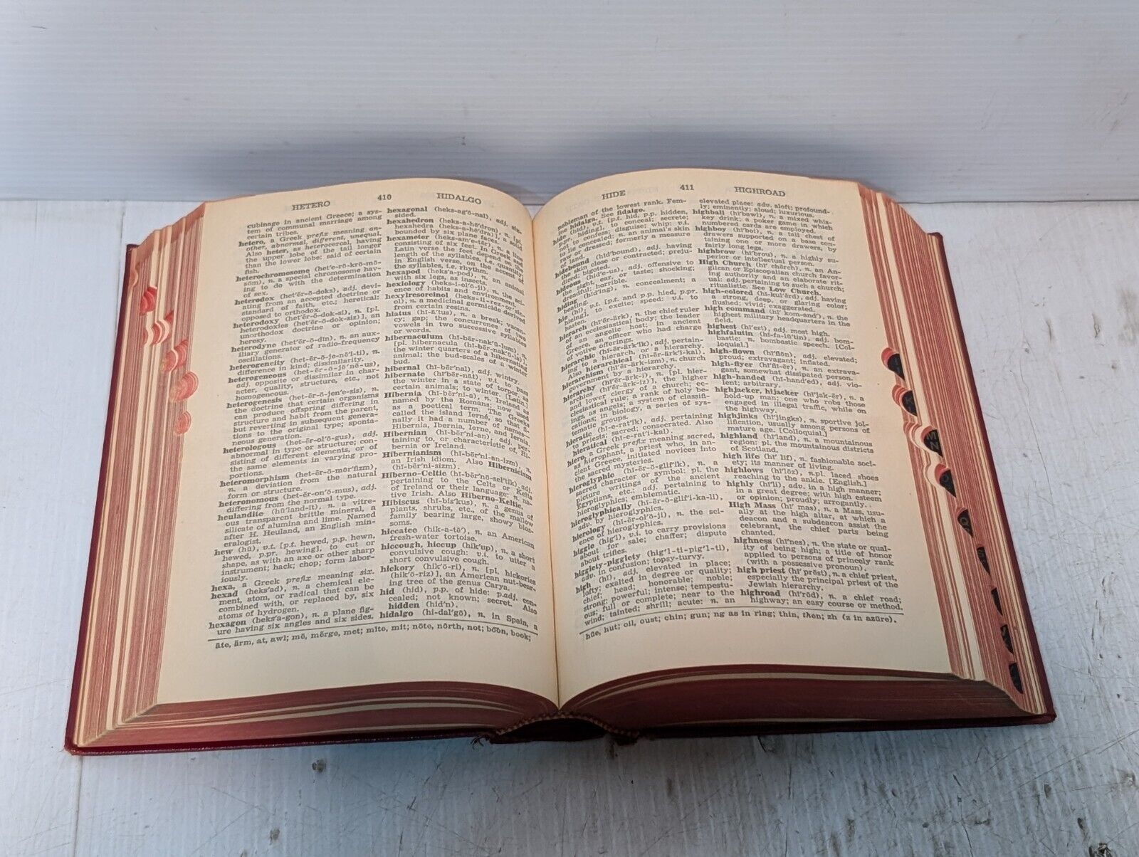Vintage 1944 Webster National Dictionary of Business English - Free Shipping