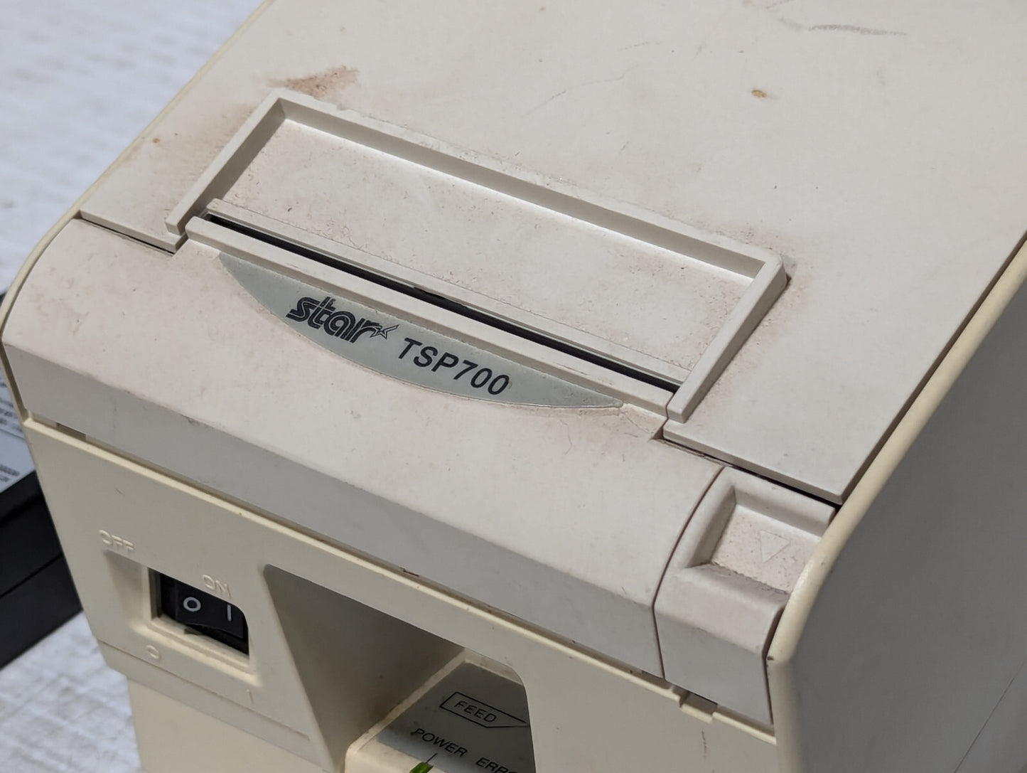 Star TSP700 High Speed Thermal Printer, PS60A Adapter, Receipt, POS, White