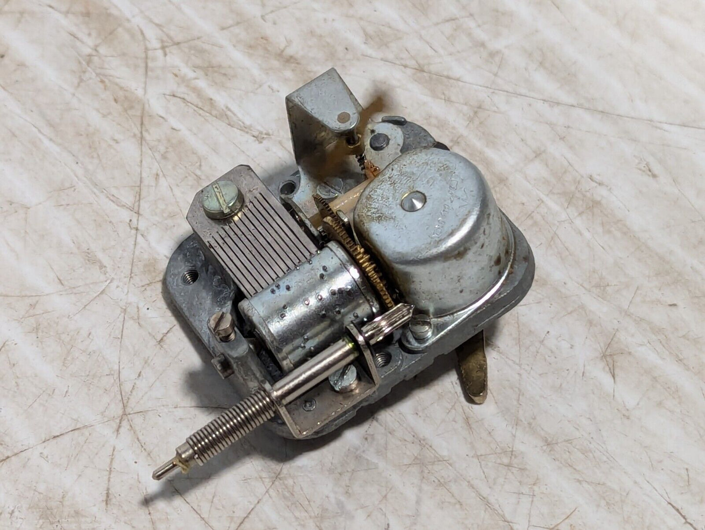 Tony's Vintage Wooden Music Box parts as shown, incomplete - Free Shipping