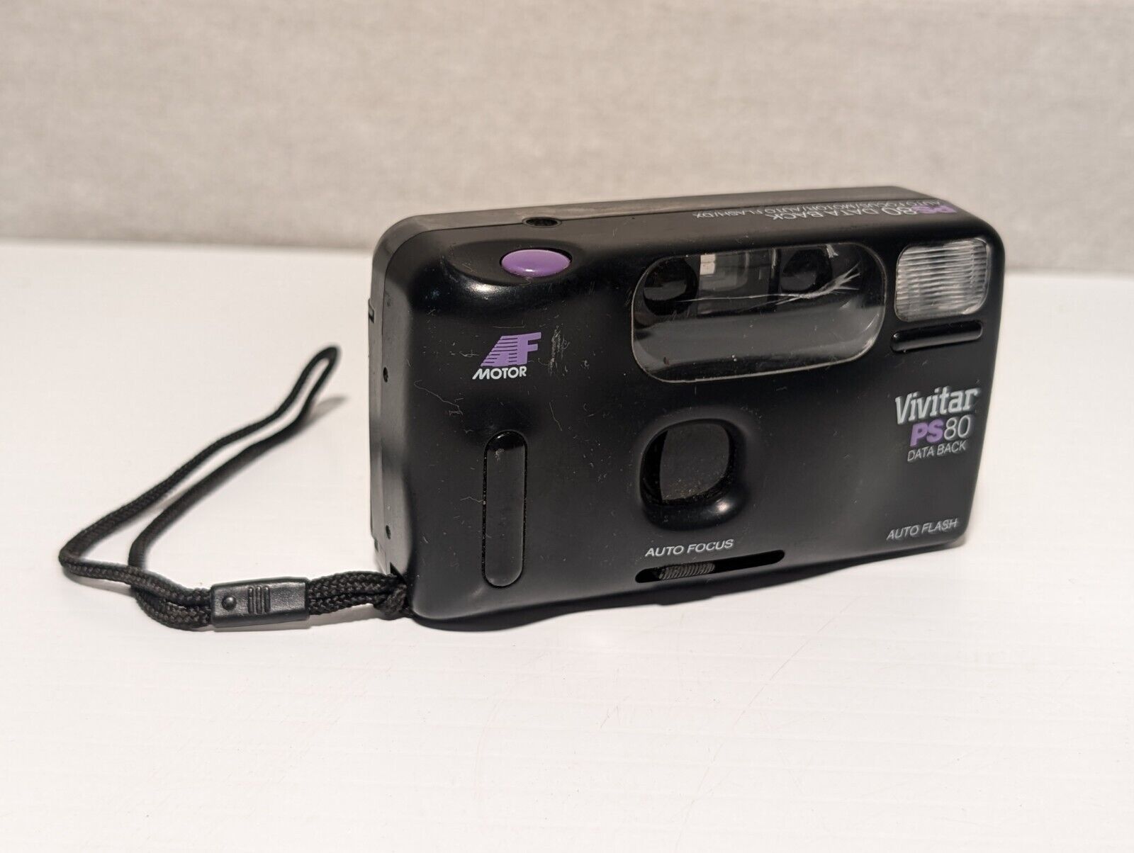 Vivitar PS80DB Data Back Motorized Auto Flash 35mm Film Camera