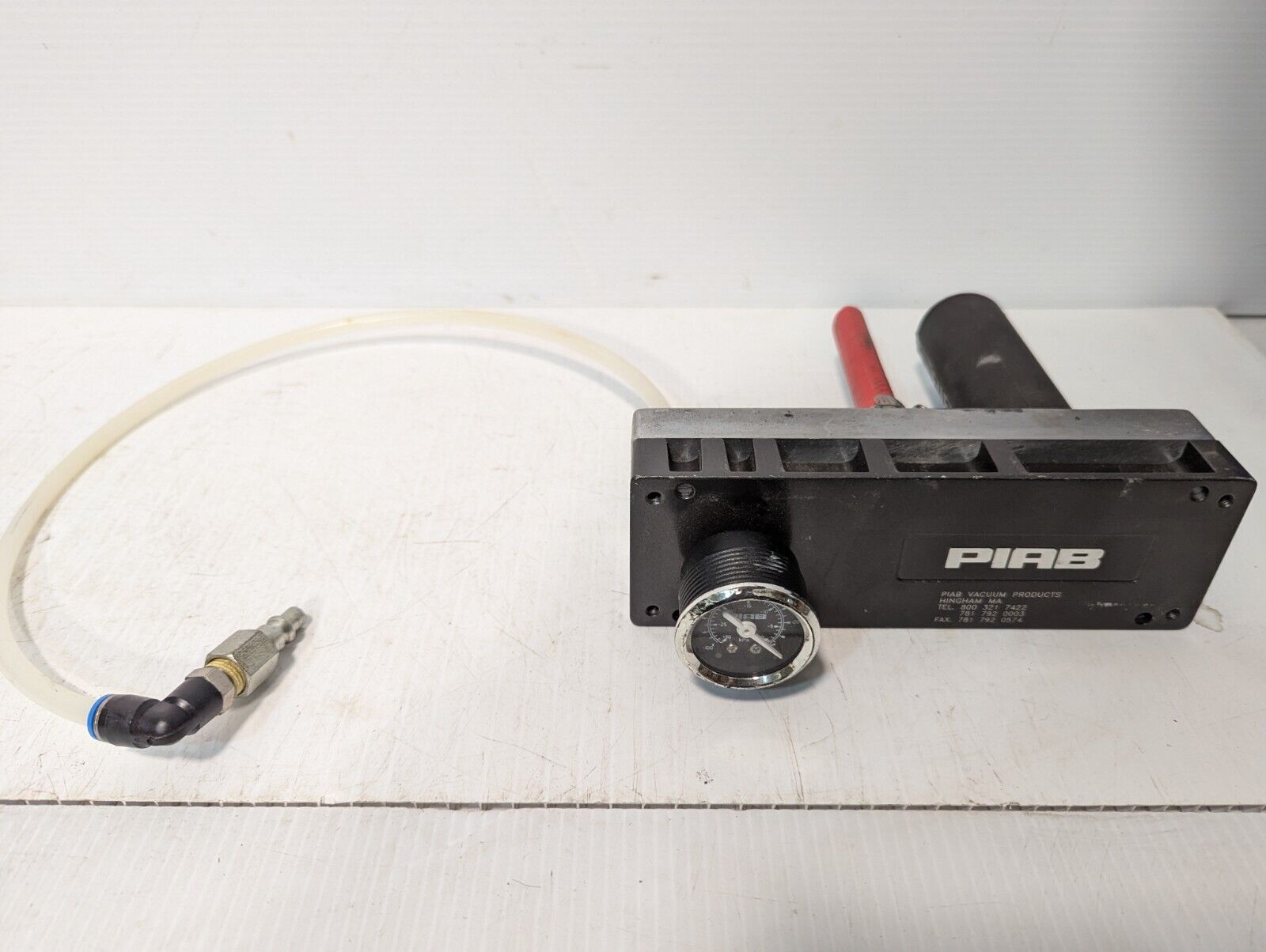 PIAB MLD-25-MK-1 Vacuum Pump Assembly 32.01.070, Pressure Max 87- Free Shipping