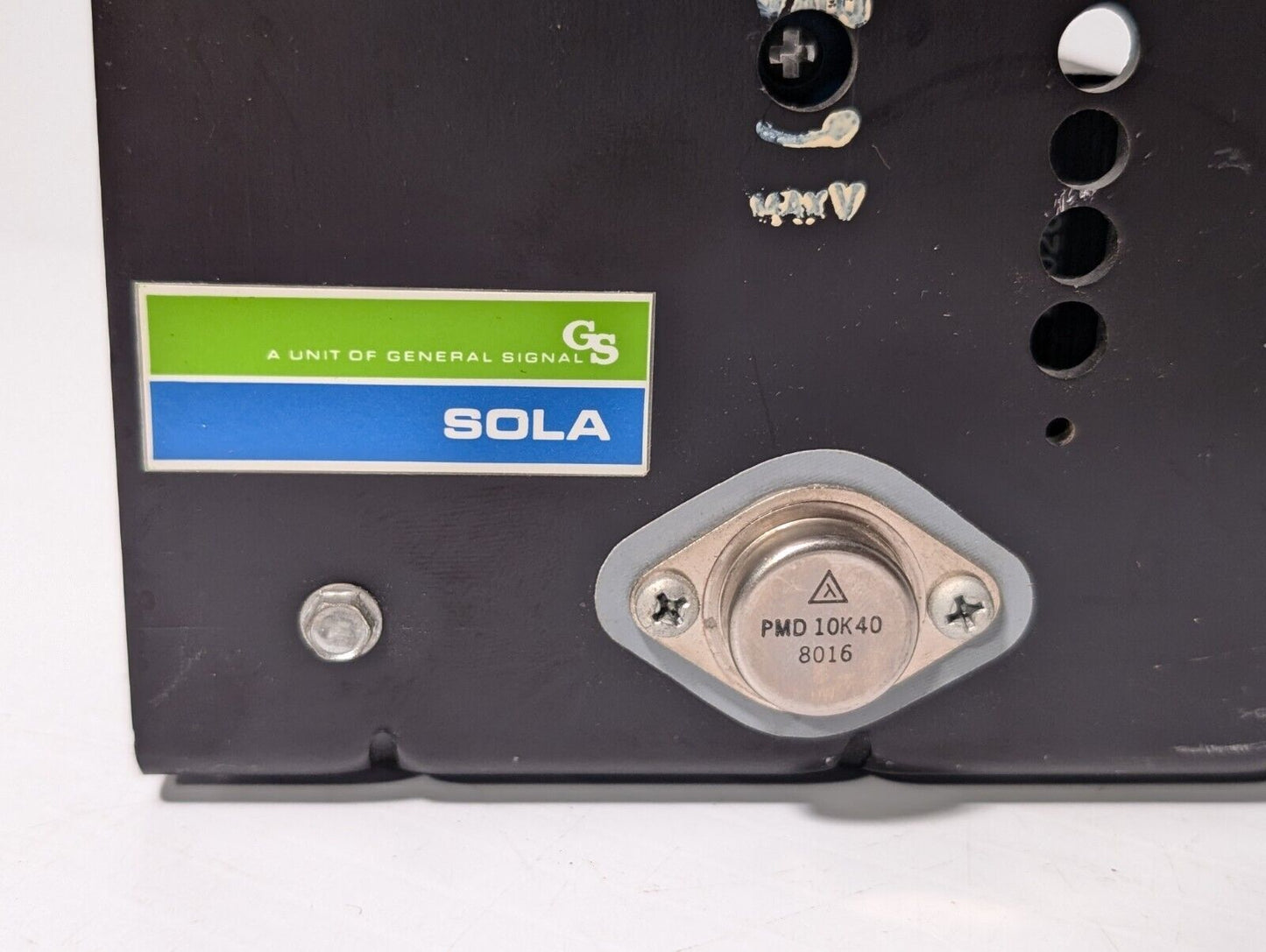 Sola Electric 83-15-240-2 Power Supply Series 80G64FP 120/240VAC 15VDC 50-400Hz