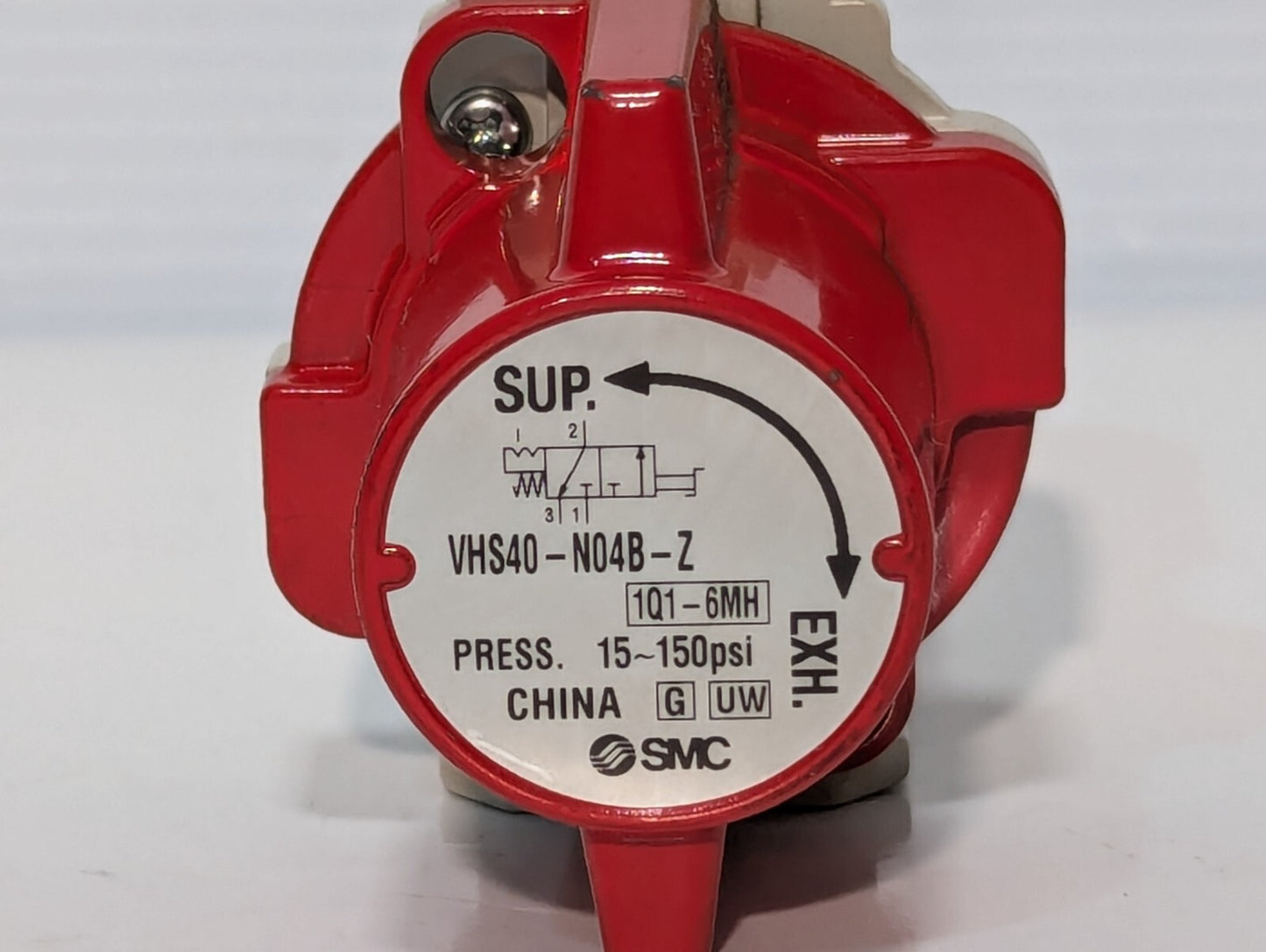 SMC VHS40-N04B-Z Single Action Pressure Relief Valve, 3 Port, 15~150psi