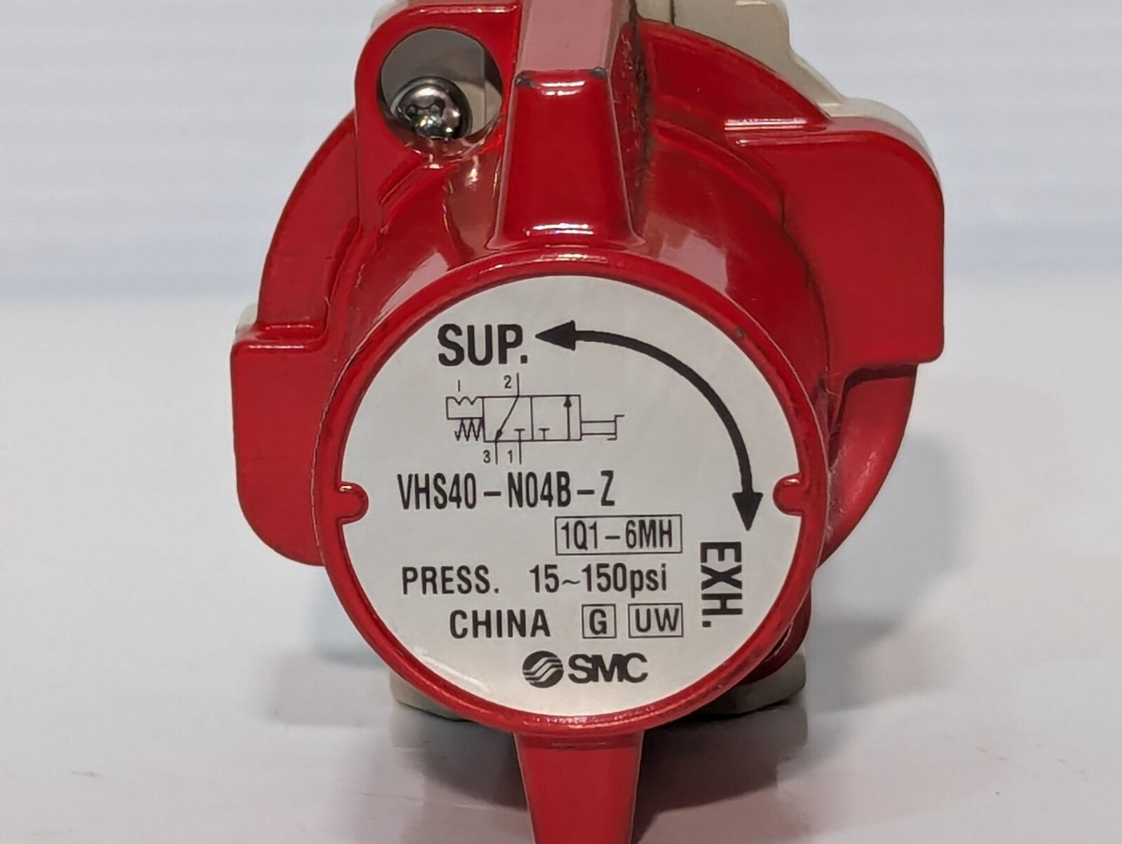 SMC VHS40-N04B-Z Single Action Pressure Relief Valve, 3 Port, 15~150psi